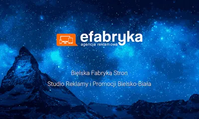 eFabryka - Strony internetowe, sklepy, pozycjonowanie stron - Bielsko - Biała